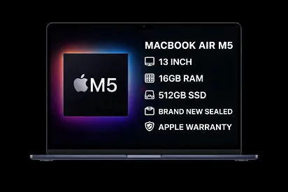 MACBOOK AIR M5 13 INCH | 16GB RAM | 512GB SSD | BRAND NEW SEALED | APPLE WARRANTY
