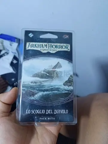 Arkham Horror LCG – Lo Scoglio del Diavolo Mythos Pack | Excellent Condition