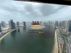 (WA) Luxury 3BR Apartment with 2 Balconies &amp; Stunning Sea View in Al Mamzar/Al Taawun – Free P