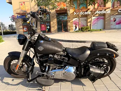 2017 GCC- Harley Davidson Softail Slim- Matt black