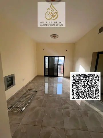 غرفة وصالة بالعالية على شارع الشيخ محمد بن زايد، بناية جديدة ثاني ساكن، حمام وبلكونة، الإيجار 32000 على 4 دفعات، تأمين شيك، مخرج دبي قريب مساحه ممتازه