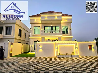 للبيع – فيلا أول ساكن مع ارتداد كبير أمام الفيلا في الزاهية، عجمان  📍 الموقع: الزاهية، عجمان   ▪️ نوع العقار: فيلا مستقلة