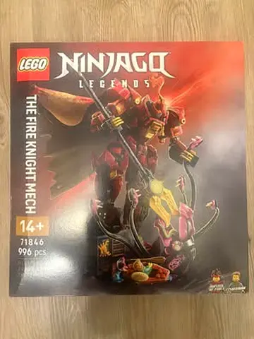 BARGAIN BRAND NEW LEGO 71846 NINJAGO FIRE KNIGHT MECH