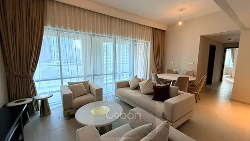 إطلالات وسط المدينة والخور | شقة بغرفتي نوم | مفروشة | فيدا ريزيدنسز كريك بيتش