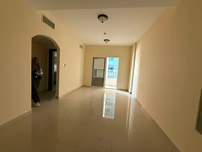 **Free parking, prime location at Al Taawun Roundabout in front of Nesto, open view, spaciousayout, hotel-style reception with modern LED lighting