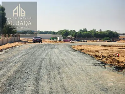 أرض تاون هاوس بالتقسيط السهل لفترة زمنية محدودة في منطقة الحليو عجمان مع تسجيل مجاني ورسوم نقل مجانية