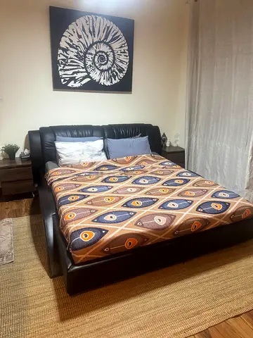 Stylish King Size Bed with a brand new Mattress