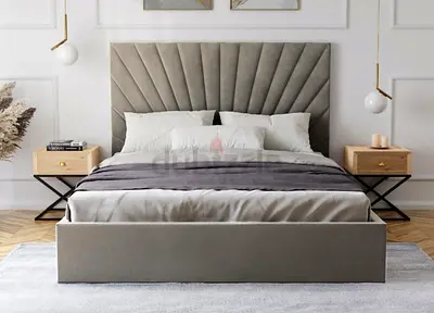 Brend New Luxury King Size Fully Custom Made Bedframe, Hydraulic Storage Can Installed