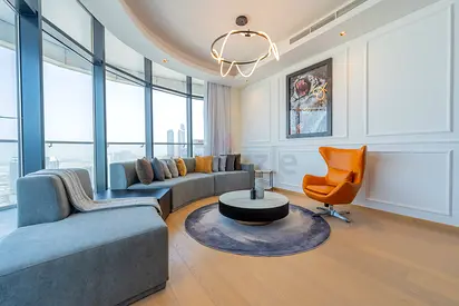 Modern Curved Sofa  Premium Living Room