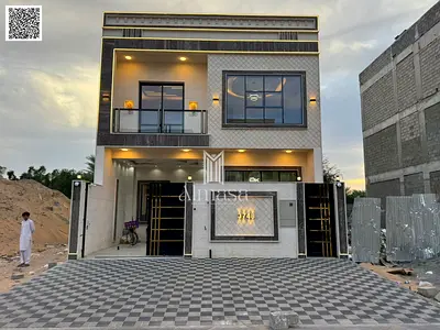 Own a two-story villa with a rooftop terrace, European design, super deluxe finishing, price including registration and ownership fees, prime location