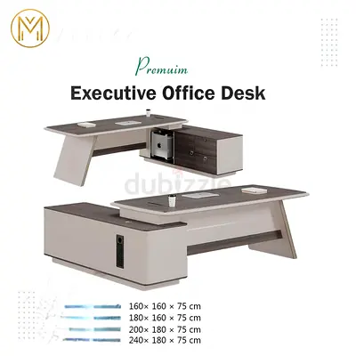Executive modern L shape desk