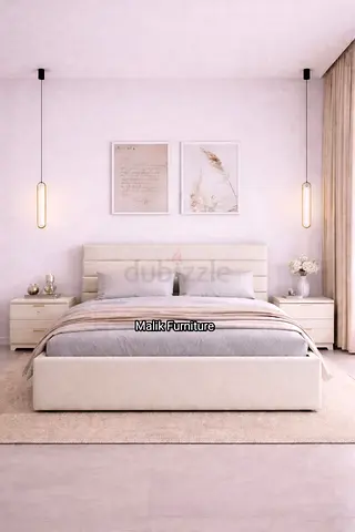 Brand new Queen size bed frame storage bed family bed nd medical mattress double bed