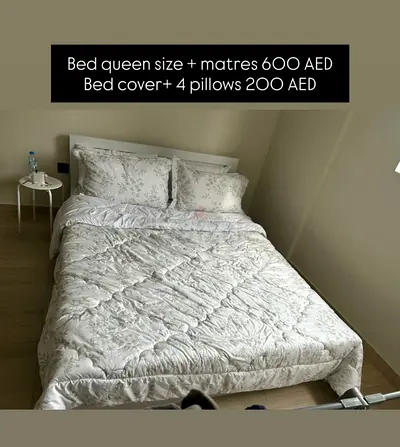 Bed and mattress with Soft and Warm Single Blankets for Sale