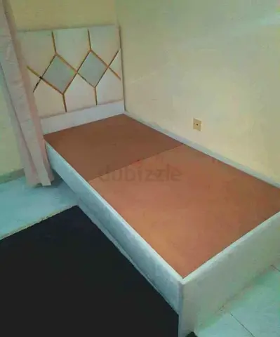 Single bed frame with headboard - used, good condition