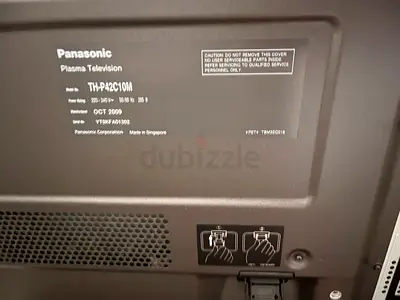 VIEIRA TV Panasonic TH-P42C10M 42-inch Plasma TV