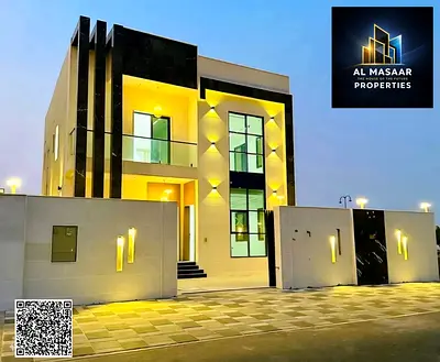 فيلا مودرن راقيه جدا في الحليو2 عجمان شامل رسوم التسجيل تمويل بنكي متاح