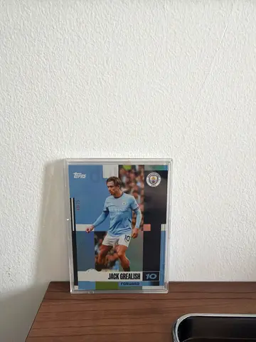 Jack Grealish 49/75 Topps Football Cards