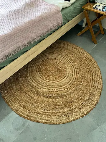 Round Jute rug