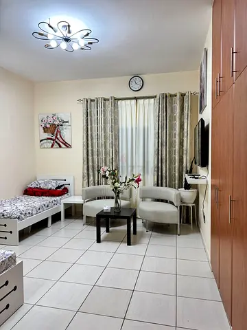 Fully Furnished sharing master for Rent – Ideal for Working Couple or Ladies Location: Al Qusais 1