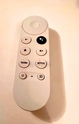 White Google TV / Chromecast voice remote — working
