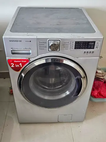Daewoo 2-in-1 Front Load Washer Dryer - Working