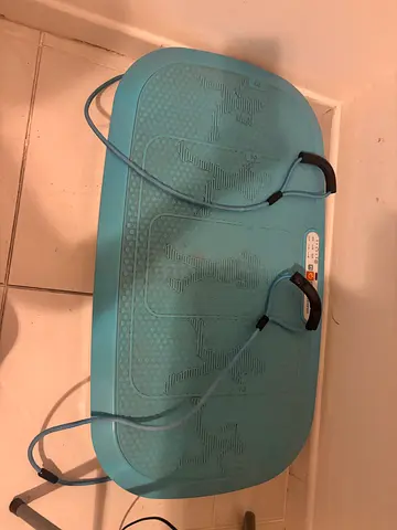 Vibration plate with Resistance Bands