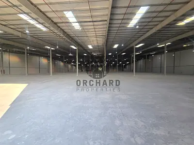 "Large Warehouse for Rent | 95,207. 58 Sqft | 35kW | AED 2,856,227.4/yr - Umm Al Quwain Industrial"