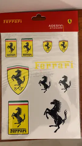 Ferrari stickers