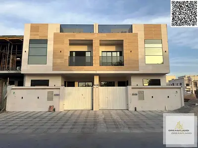 فيلا بسعر شامل رسوم التسجيل والتمليك على الشارع الرئيسي جاهزة للسكن في أرقي مناطق عجمان تملك حر لجميع الجنسيات