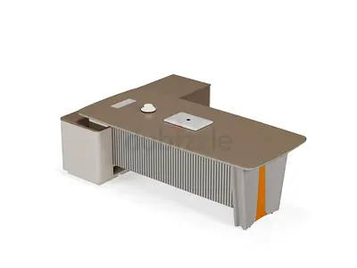 Executive desk L shape modern