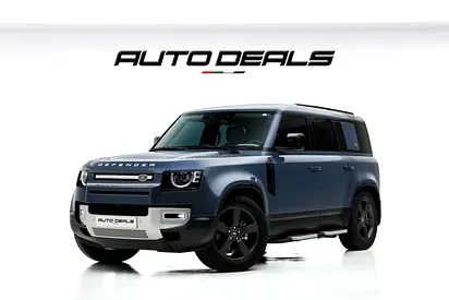 2024 Land Rover Defender 110 P300 SE | GCC Specs | Warranty | Service Contract | Tasman Blue Color