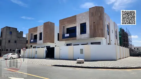 For sale, a villa in Ajman Al Zahia, 5 master rooms, a Majles room, a hall, and a maid’s room, freehold for all nationalities, Installment with out do