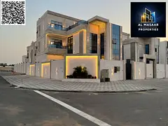For sale: a luxurious villa with a European design, fully equipped, at a negotiable price with the p