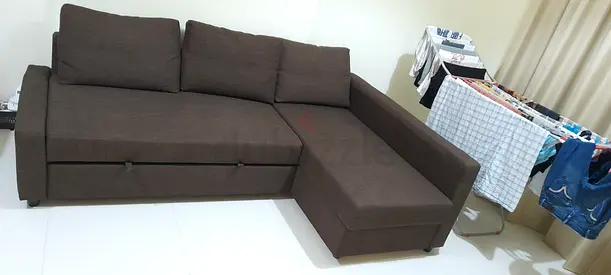 Sofa bed with storage