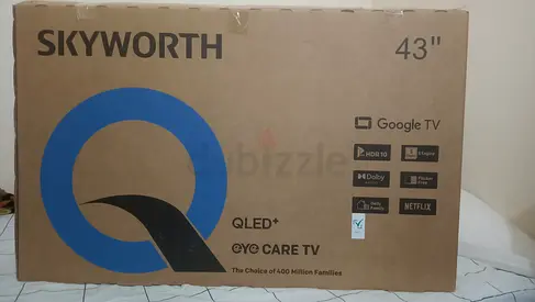Selling my Skyworth 43 QLED+ Google TV - Brand new in box