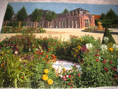 Hand woven Persian carpet for decoration