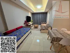 Furnished room and living room for rent / Free swimming pool, gym and parking