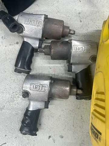 3 Pneumatic Air Impact Wrenches (Dotco) - Used