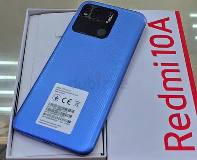 Redmi 10A Smartphone in Blue