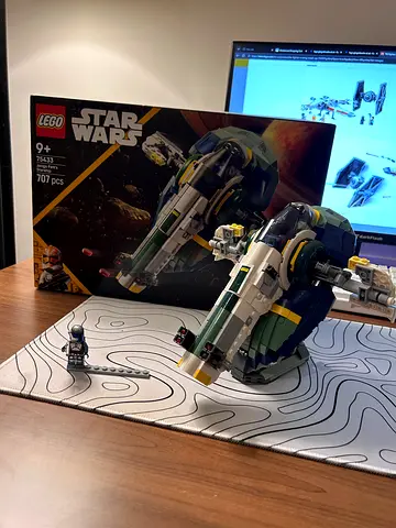 LEGO ORIGINAL JANGO FETT SLAVE ONE