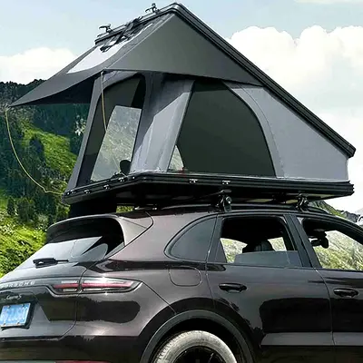 Hardshell Rooftop Tent for Car Jeep SUV Truck, Waterproof Aluminium Hard Shell Van Jeep Car SUV Truc
