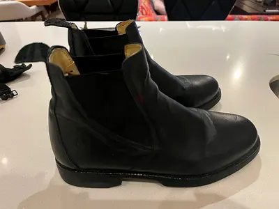 Black Ankle Boots - Can be used for horseriding