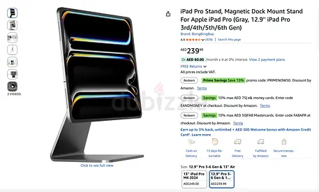 Magnetic iPad Stand (11-inch)