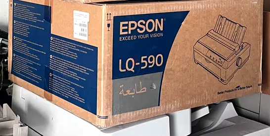 Epson LQ-590 Dot Matrix Printer (Boxed, Working)