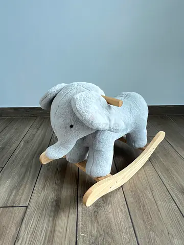 Pottery Barn Rocking Elephant Toy