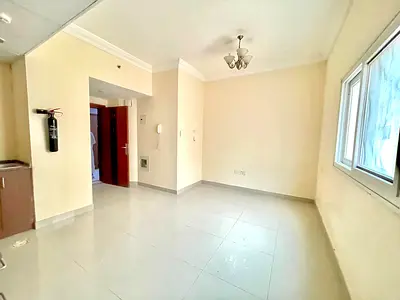 Spacious Studio with separate kitchen for family in muwaileh with 6 cheques payment