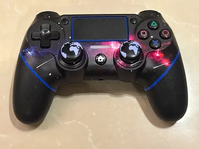 Galaxy image PS4 controller
