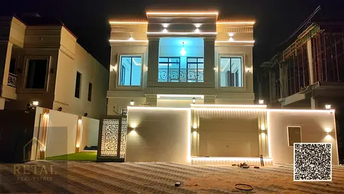 Modern Villa for Sale in Al Helio 2 – Ajman | With Roof | Ready to Move
