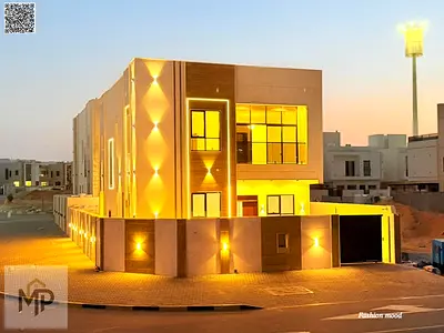 Corner Villa for sale | ajman| al amerah area | 4 master rooms, majlis, hall, maid room| freehold |negotiable price.