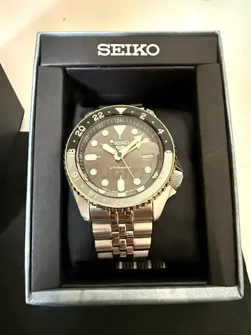 SEIKO SSK021 Automatic Watch for Men - 5 Sports Collection - Mens Sport Watch, with (boxed)
